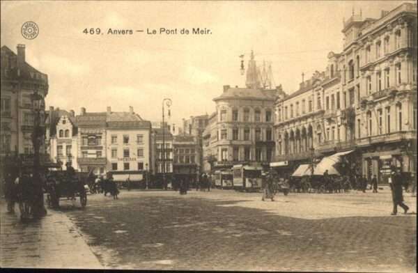 Anvers Antwerpen Pont de Meir
