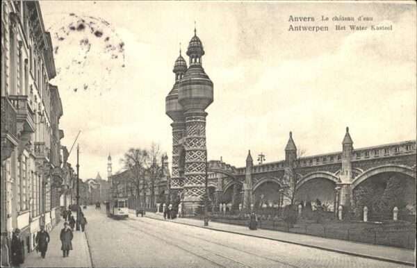Anvers Antwerpen Cahteau d`eau