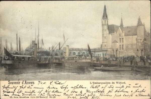 Anvers Antwerpen Embarquadere du Wilford