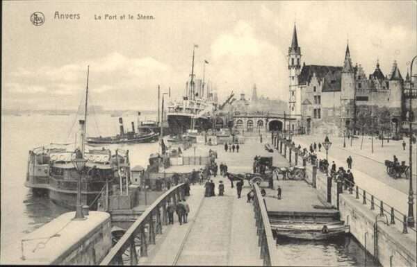 Anvers Antwerpen Port
Steen