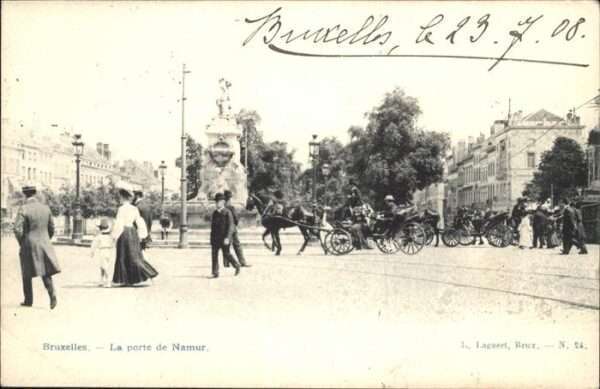 Bruxelles Bruessel Porte de Namur