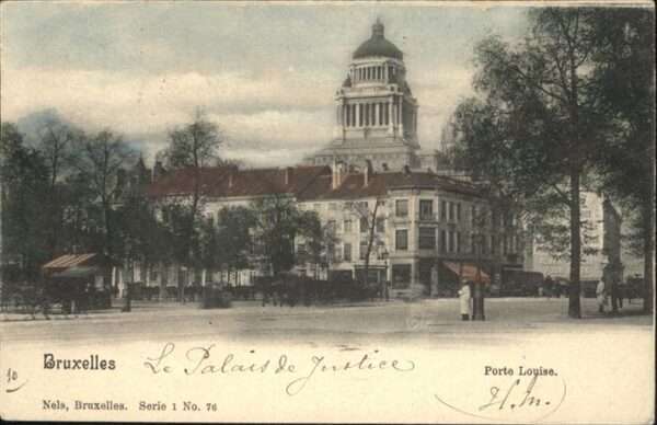 Bruxelles Bruessel Porte Louise