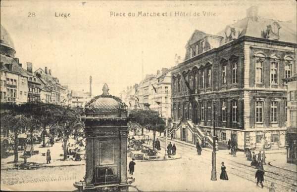 Liege Luettich Place du Marche
Hotel-de-Ville