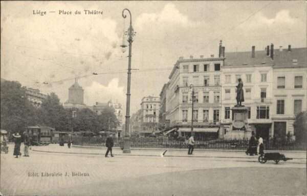 Liege Luettich Place du Theatre