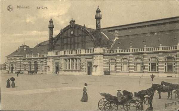 Malines Mechelen Flandre Gare