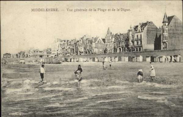 Middelkerke Vue generale
Plage