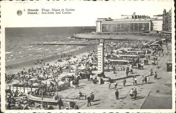 Ostende Oostende Plage
Digue
Casino