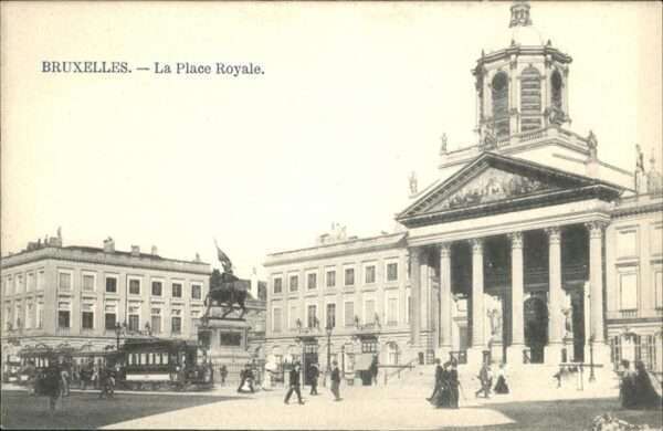 Bruessel Bruxelles Place Royale