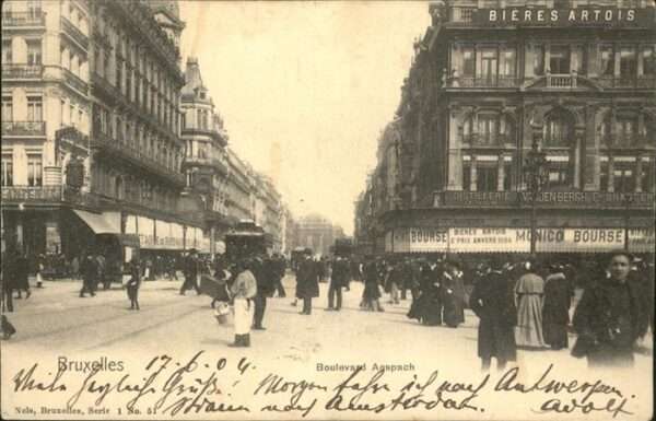Bruessel Bruxelles Boulevard Anspach