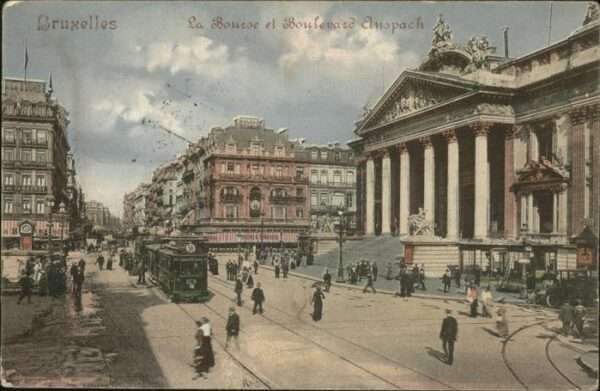 Bruessel Bruxelles Bourse
Boulevard Anspach