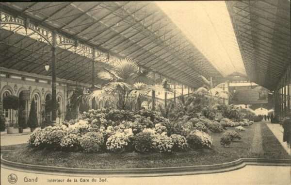 Gand Belgien Gare du Sud