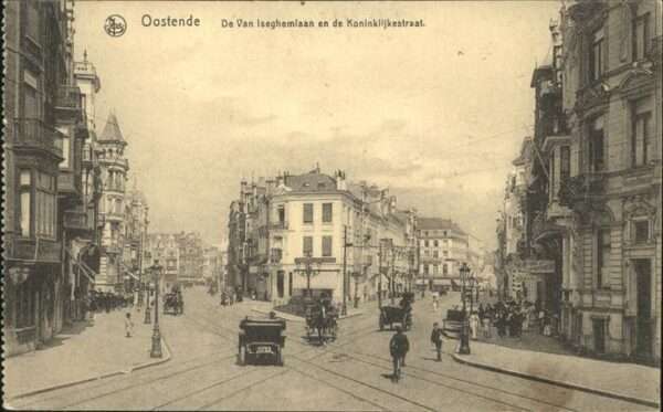 Oostende Ostende De Van Iseghemleaan an de Koninklijkest