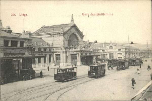 Liege Luettich Gare des Guillemins