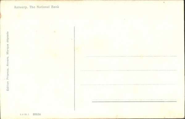 Anvers Antwerpen la Banque Nationale – Bild 2