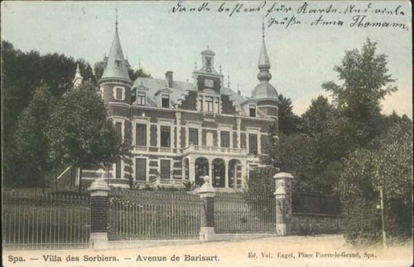 Spa Liege Villa des Sorbies
Avenue d Barissart
