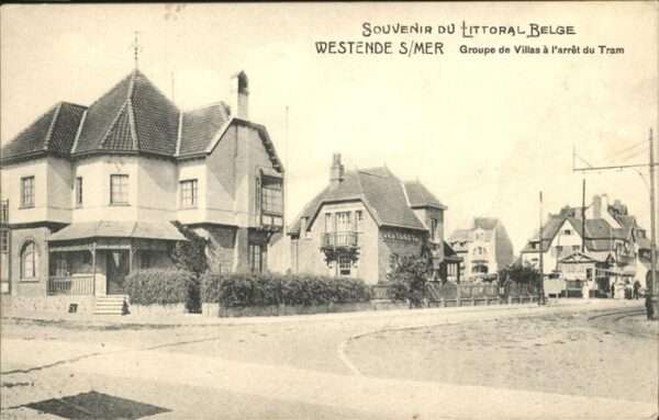 Westende Groupe de Villas a L_arrêt du Tram