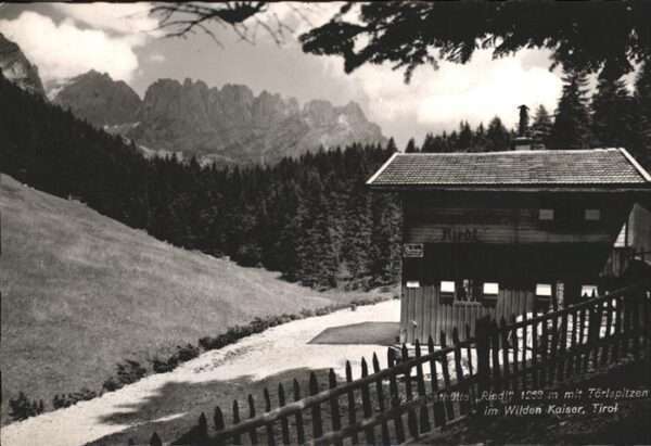 Wilder Kaiser Gasthütte Riedl