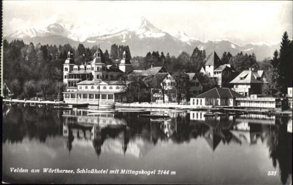 Velden Woerthersee Schlosshotel Mittagskogel