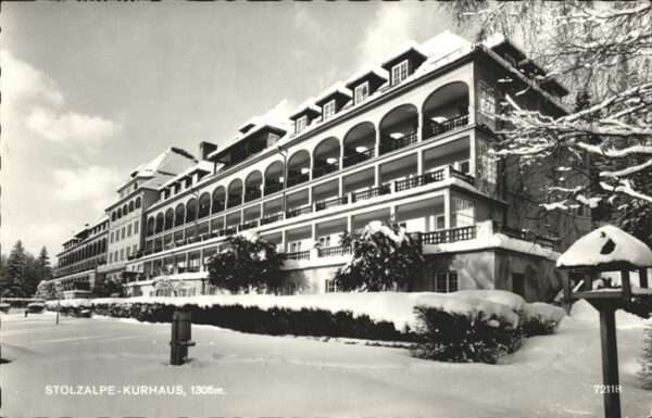 Murau Steiermark Stolzalpe Kurhaus