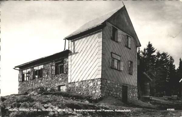Waldeggerhuette Hohe Wand