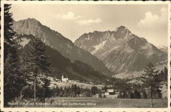 Riezlern Kleinwalsertal Vorarlberg Widderstein Zwölferhorn