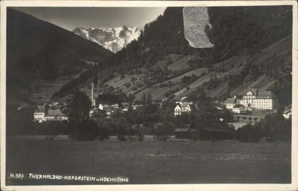 Bad Hofgastein Salzburg Hochkönig