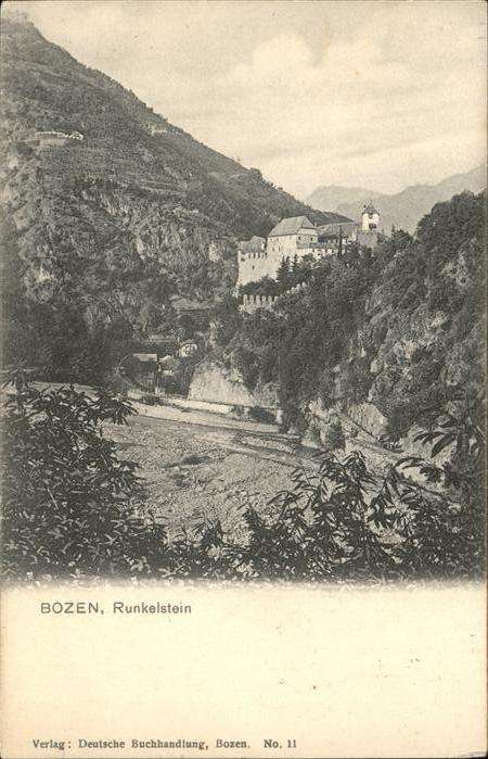 Bozen Suedtirol Runkelstein