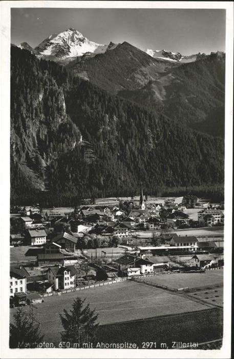 Mayrhofen Zillertal Ahornspitze