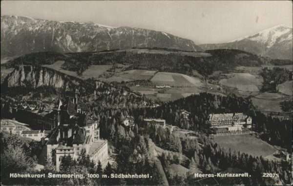 Semmering Niederoesterreich Südbahn Hotel