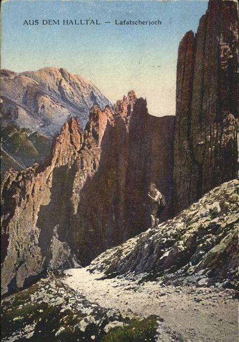 Lafatscherjoch Halltal