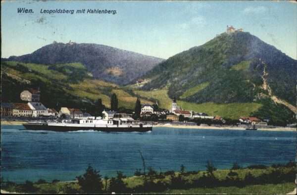 Wien Leopoldsberg Kahlenberg Schiff