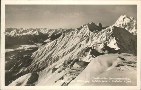 Nordkettenbahn Seegrube Solsteinkette