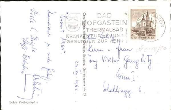 Bad Hofgastein Salzburg Skilift Schlossalm – Bild 2
