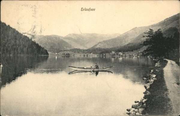 Erlauf see Boot