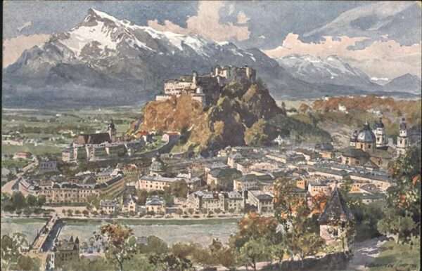 Salzburg Oesterreich Untersberg Brücke