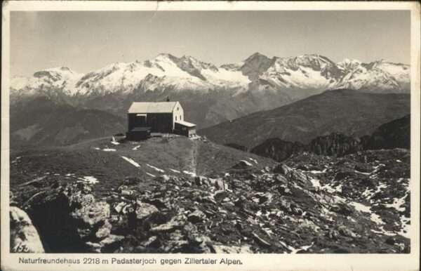 Padasterjoch Naturfreundehaus