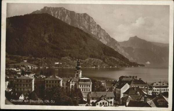 Gmunden Salzkammergut Traunstein