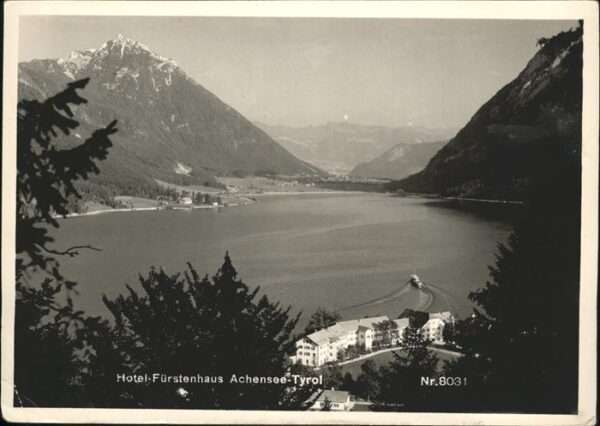 Achensee Hotel Fürstenhaus Schiff