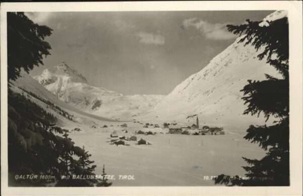 Galtuer Tirol Ballunspitze