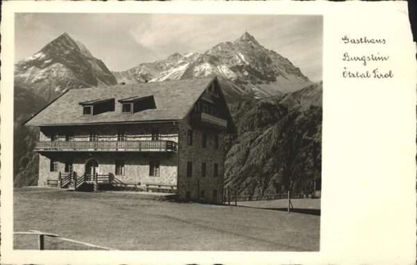 Oetz Gasthaus Burgstein