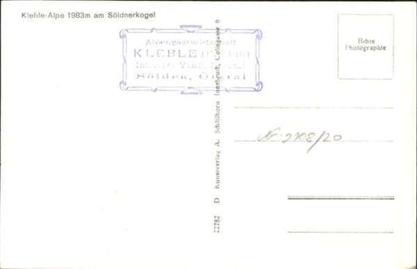 Soelden Kleble Alpe – Bild 2