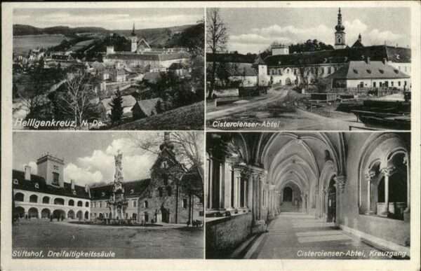 Heiligenkreuz Niederoesterreich Abtei Dreifaltigkeitssäule