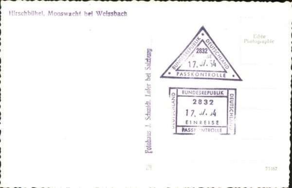 Weissbach Lofer Hirschbühl Mooswacht – Bild 2