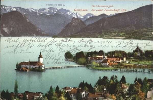 Gmunden Salzkammergut Land Schloss