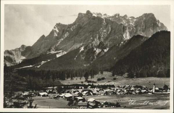 Ehrwald Tirol Zugspitzmassiv