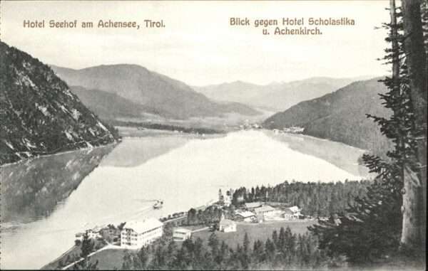 Achensee Hotel Seehof Hotel Scholastika Achenkir