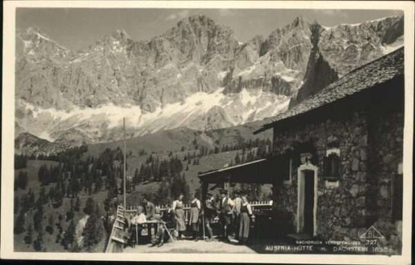 Dachstein Gebirge Austria Hütte