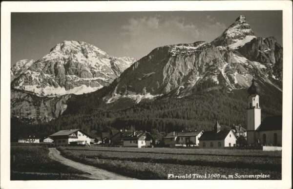 Ehrwald Tirol Sonnenspitze