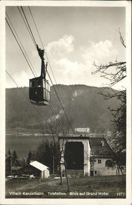 Villach Kaernten Kanzelbahn Grand Hotel