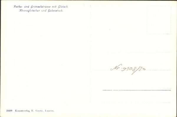 Furka Grimselstrasse Gletsch – Bild 2